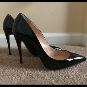 Barely worn Louboutin “Pigalle Follies” 100